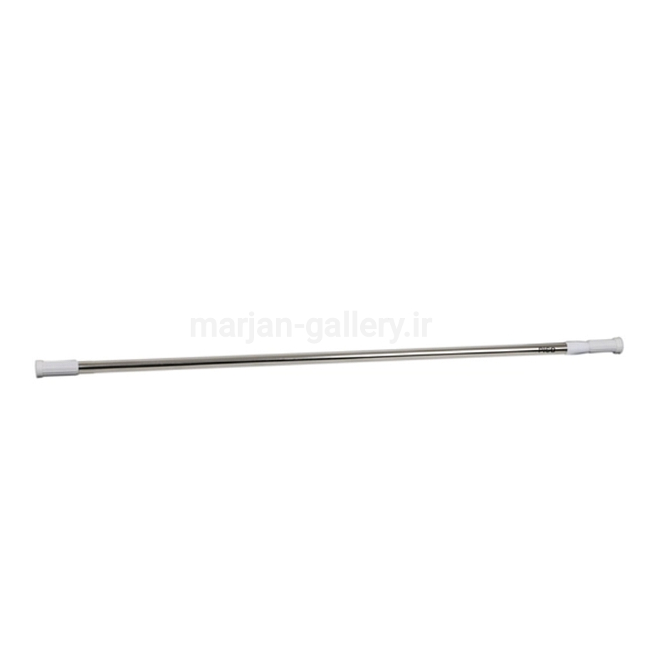 میله پرده حمام پیسو سایز 140-240 CM (کروم) استیل