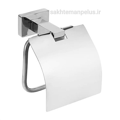 جای رول دستمال توالت دیواری کاوردار سرویس بهداشتی استیل ضد زنگ-تنوع رنگ